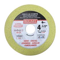 Disco Diamantado 4.1/2 Multimaterial 412.0003 Rocast