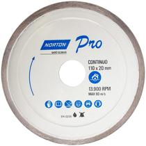 Disco Diamantado 4.3/8 Continuo PRO P/ Porcelanato NORTON Disco Diamantado 4.3/8 Continuo PRO P/ Porcelanato NORTON