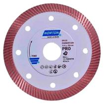 Disco Diamantado 4.3/8 Pol Para Porcelanato Turbo Pro NORTON Disco Diamantado 4.3/8 Pol Para Porcelanato Turbo Pro NORTON