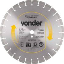 Disco Diamantado 400 mm, Para Asfalto e Concreto, Segmentado, Vonder OstenVonder Disco Diamantado 400 mm, Para Asfalto e Concreto, Segmentado, Vonder OstenVonder