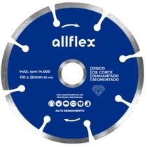 Disco Diamantado allflex Segmentado 110MMx20MM