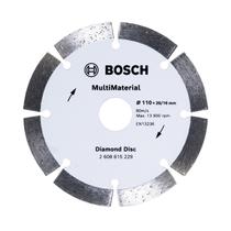 Disco Diamantado Bosch 110mm Segmentado Unica Disco Diamantado Bosch 110mm Segmentado Unica