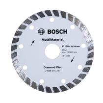 Disco Diamantado Bosch MultiMaterial TURBOt. 110x20/16x10mm