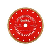 Disco Diamantado Braskoki 230mm Turbo Jet Profissional Seco / Água 220940907