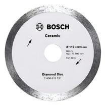 Disco Diamantado Ceramic Contínuo 110mm Bosch Standard -