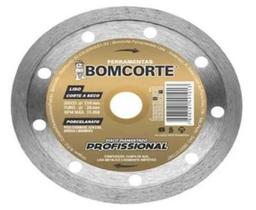 Disco Diamantado Contínuo 110mm X 20 Mm Bomcorte Disco Diamantado Contínuo 110mm X 20 Mm Bomcorte