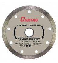 Disco diamantado continuo o230 / furo o25,4 / reducao o22,2 - CORTAG Disco diamantado continuo o230 / furo o25,4 / reducao o22,2 - CORTAG