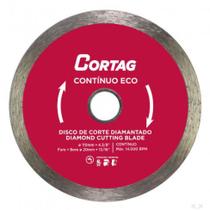 Disco diamantado contínuo serra mármore eco 110 mm