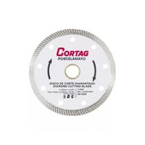 Disco Diamantado Cortag Porcelanato Turbo Corte Seco 10 mm Disco Diamantado Cortag Porcelanato Turbo Corte Seco 10 mm