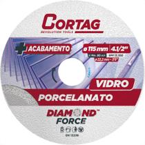 Disco Diamantado Cortag Porcelanato/Vidro 115Mm 62797