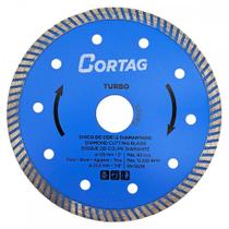 Disco Diamantado Cortag Turbo 125Mm X 22,2Mm Para Esmerilhadeira - 62137 Disco Diamantado Cortag Turbo 125Mm X 22,2Mm Para Esmerilhadeira - 62137