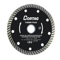 Disco Diamantado Cortag Turbo Flex 115x22,22mm