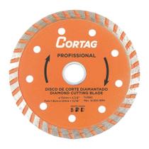 Disco diamantado cortag turbo profissional 110mmx20mm