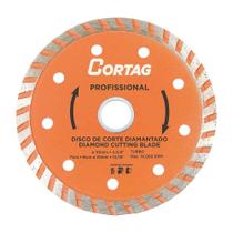 Disco diamantado cortag turbo profissional 125mmx20mm