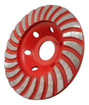 Disco Diamantado Desbaste Copo 100mm X 7/8 P Concreto Hessen Disco Diamantado Desbaste Copo 100mm X 7/8 P Concreto Hessen