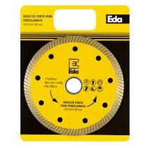 Disco diamantado eda porcelanato 110mm 8zi