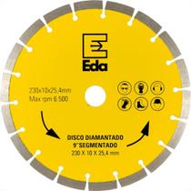 Disco Diamantado Eda Segmentado 230Mm X 25,4Mm - 0Qh Disco Diamantado Eda Segmentado 230Mm X 25,4Mm - 0Qh