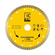 Disco Diamantado Eda Turbo 180Mm X 25,4Mm - 0Qi