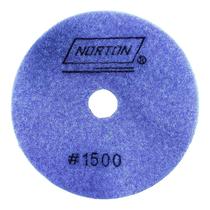 Disco Diamantado Flexível para Polimento 100mm Grão 1500 Roxo Norton