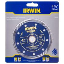 Disco Diamantado Irwin Turbo Porcelanato 4.3/8 110mmX20mm Disco Diamantado Irwin Turbo Porcelanato 4.3/8 110mmX20mm