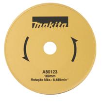 Disco Diamantado Liso 180mm - A-80123 - MAKITA Disco Diamantado Liso 180mm - A-80123 - MAKITA