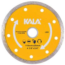 Disco Diamantado Liso 4.3/8"x20Mm 15000Rpm Kala Disco Diamantado Liso 4.3/8"x20Mm 15000Rpm Kala