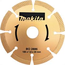 Disco Diamantado Makita Segmentado Ouro Seco 105Mm - B02886 Disco Diamantado Makita Segmentado Ouro Seco 105Mm - B02886