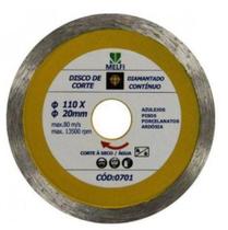 Disco Diamantado Melfi Liso Seco e Agua