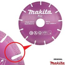 Disco Diamantado Multimateriais 115mm Esmerilhadeira Makita