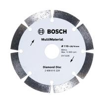 Disco Diamantado MultiMaterial Segmentado 110mm Bosch Disco Diamantado MultiMaterial Segmentado 110mm Bosch