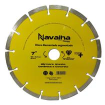 Disco diamantado navalha segmentado 7 x 180mm Disco diamantado navalha segmentado 7 x 180mm