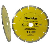 Disco Diamantado Navalha Segmentado 7 X 180Mm Titanium Platina Disco Diamantado Navalha Segmentado 7 X 180Mm Titanium Platina