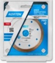Disco Diamantado Norton Pro Fino 110mm para Corte Preciso de Porcelanato Disco Diamantado Norton Pro Fino 110mm para Corte Preciso de Porcelanato