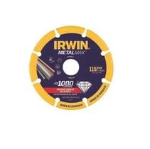 Disco Diamantado P/ Ferro Metalmax 4.1/2 Furo 22mm Irwin Disco Diamantado P/ Ferro Metalmax 4.1/2 Furo 22mm Irwin