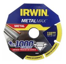 Disco Diamantado P/ Ferro Metalmax 4.3/8 Furo 20mm Irwin