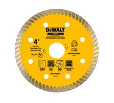 Disco diamantado p/ porcelanato serra mármore 4"105mm dw57400bhp - dewalt