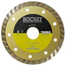 Disco Diamantado Para Esmerilhadeira - Turbo - Med. 178 x 22 - Ref. 34,0016 - ROCAST