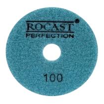 Disco Diamantado Para Polir 4'' Gr. 100 10Un 545,0002 Rocast