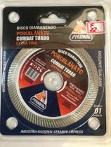 Disco diamantado para porcelanato Extra fino de furo 105x1,0x 22 . Para uso em Lixadeira.
