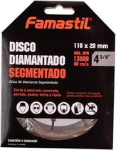 Disco Diamantado Seg 4 3/8 110 X 20Mm