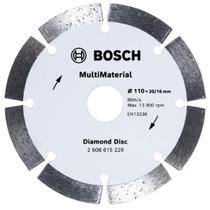 Disco Diamantado Segmentado 110mm Multimaterial Bosch Disco Diamantado Segmentado 110mm Multimaterial Bosch