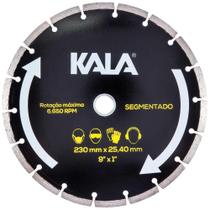 Disco Diamantado Segmentado 230X25,4mm - Kala Disco Diamantado Segmentado 230X25,4mm - Kala
