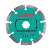 Disco Diamantado Segmentado 4.3/8'' para Concreto e Alvenaria - Cortag Disco Diamantado Segmentado 4.3/8'' para Concreto e Alvenaria - Cortag