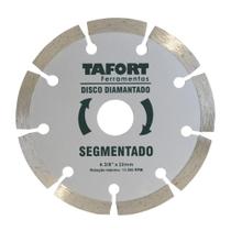 Disco Diamantado Segmentado 4.3/8 Pol (110mmx20mm) - TAFORT