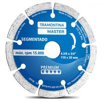 Disco Diamantado Segmentado 4.3/8" Tramontina Premium