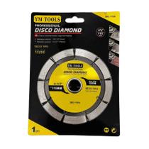 Disco Diamantado Segmentado 401/2 Polegadas 115mm Furo 22,2mm Corte Seco para Concreto, Pedra e Bloco Disco Diamantado Segmentado 401/2 Polegadas 115mm Furo 22,2mm Corte Seco para Concreto, Pedra e Bloco