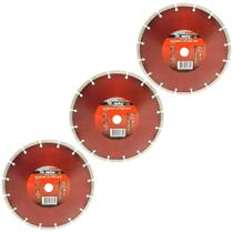 Disco Diamantado Segmentado 9 POL com 3 Unidades MTX Disco Diamantado Segmentado 9 POL com 3 Unidades MTX