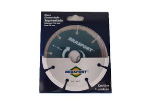 Disco Diamantado Segmentado Brasfort 105mm Alvenaria Pedra. Disco Diamantado Segmentado Brasfort 105mm Alvenaria Pedra.