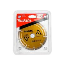 Disco Diamantado Segmentado D38261 Makita 125MM Furo 20mm Para Serra Mármore E Esmerilhadeira Corte Em Concreto Alvenaria E Piso Pedreiros Construção