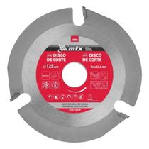 Disco Diamantado Segmentado Multicorte 3 Dentes 125x22,2mm 7339855 MTX
